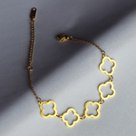 Pulsera Trébol Élite en estuche -- joyeria fina Leyfina
