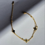 Comprar tobillera chapada en oro -- accesorios elegantes Leyfina Colombia