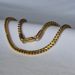Cadena Franco joyeria en oro, oro laminado Leyfina -- accesorio elegante coleccion Leyfina