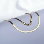 Set Egipcia Dama cadena y pulsera oro laminado -- combo regalo en oro Leyfina