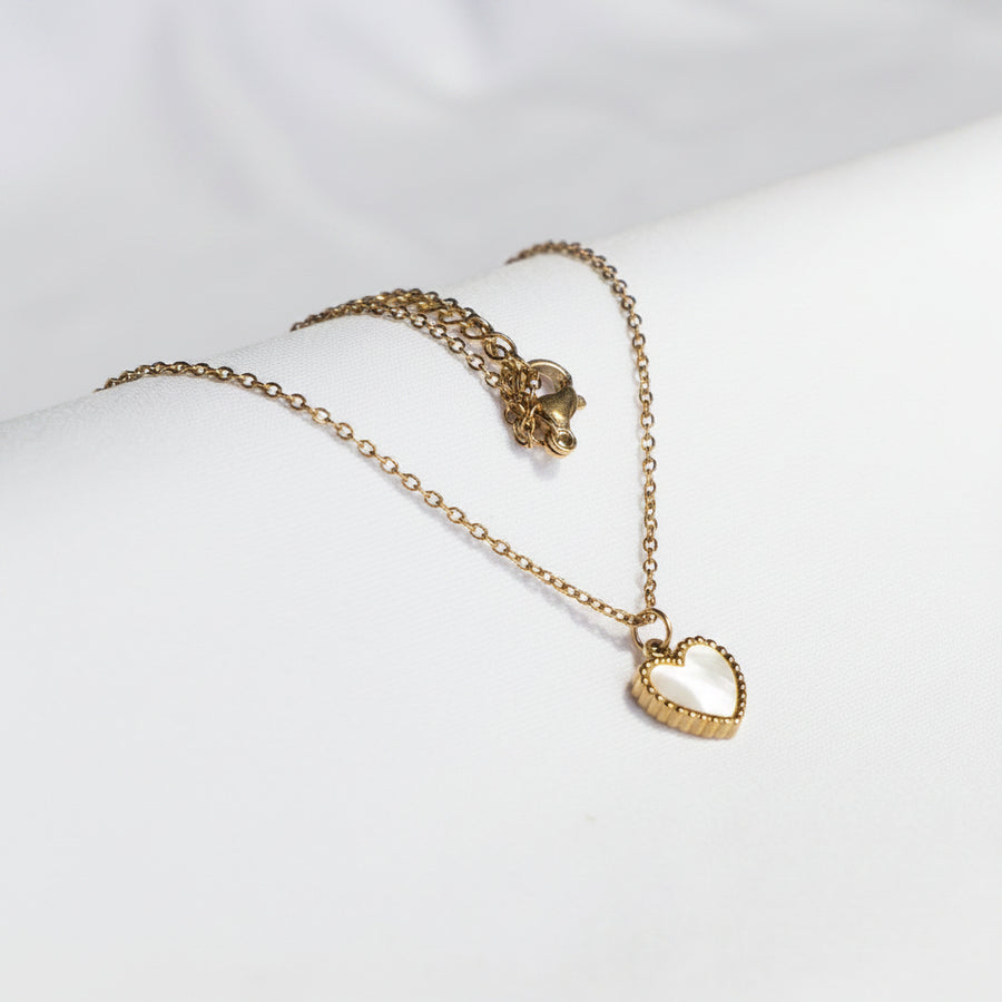 Cadena White Heart