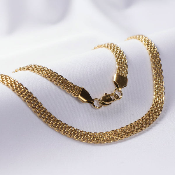 Set Chinesca, conjunto dorado en oro laminado 18K - LeyFina Colombia