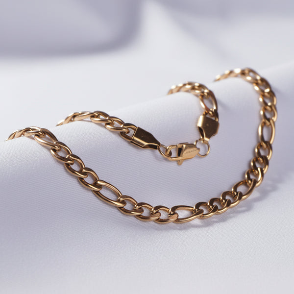 Cadena estilo Cartier dorada regalo para mujer -- tienda joyeria Leyfina