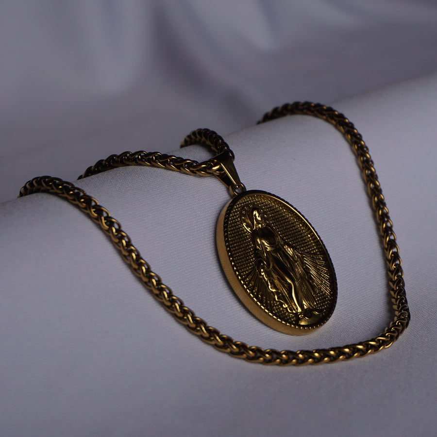 Cadena + Dije Virgen Guadalupe