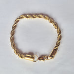 Pulso Lazo joyeria en oro, oro laminado Leyfina -- accesorio elegante coleccion Leyfina