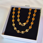 Cadena Gucci joyeria en oro, oro laminado Leyfina -- accesorio elegante coleccion Leyfina
