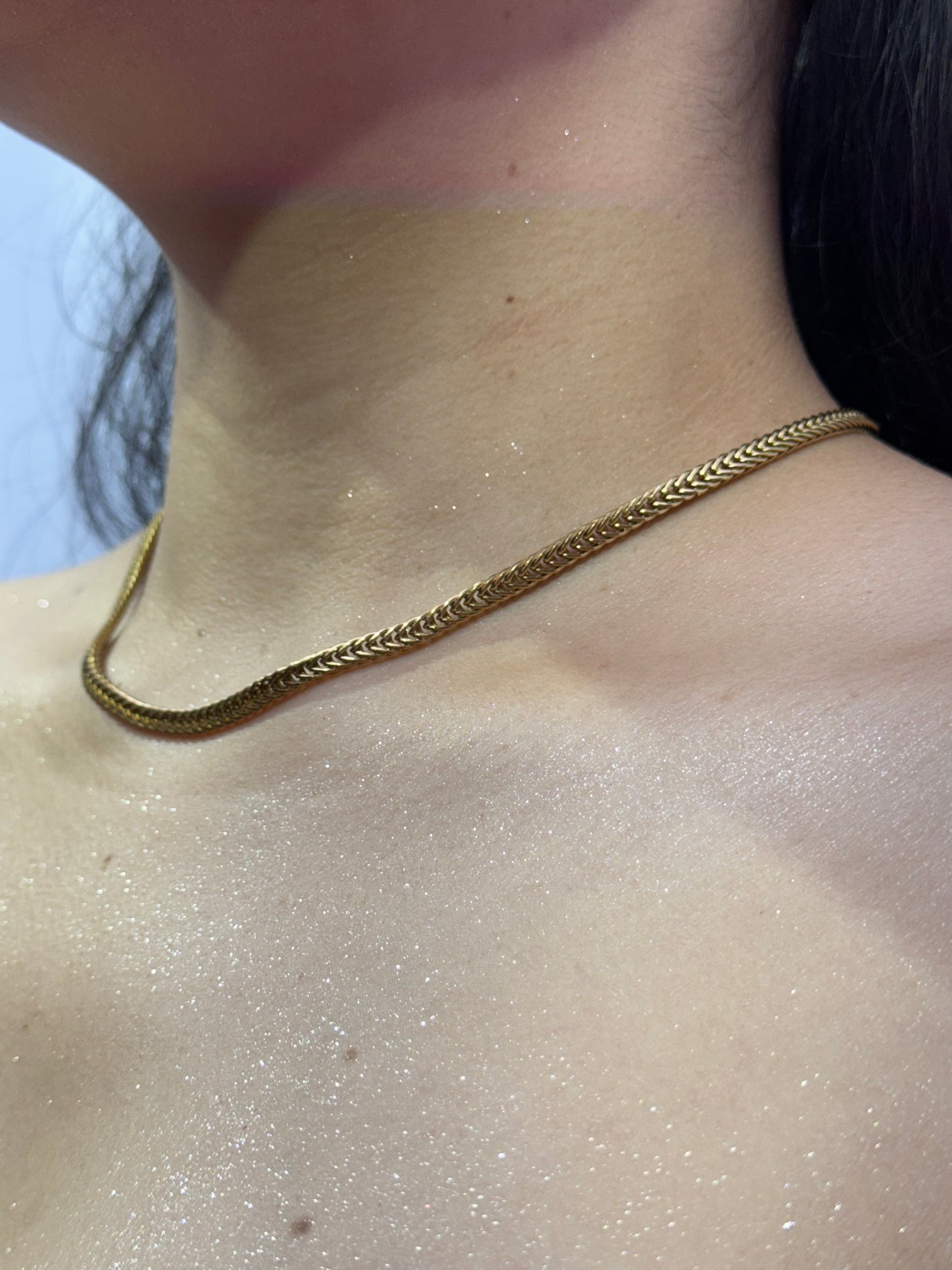 Collar Sirena Dorada