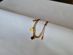 Pulsera Louis Vuitton Éclat joyeria en oro, oro laminado Leyfina -- accesorio elegante coleccion Leyfina