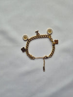 Pulsera Louis Vuitton Éclat joyeria en oro, oro laminado Leyfina -- accesorio elegante coleccion Leyfina