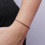 Pulsera Bulgari Aurore joyeria en oro, oro laminado Leyfina -- accesorio elegante coleccion Leyfina