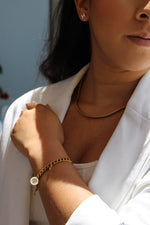Pulsera Louis Vuitton Éclat joyeria en oro, oro laminado Leyfina -- accesorio elegante coleccion Leyfina