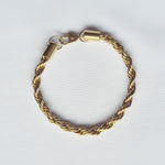 Pulso Lazo joyeria en oro, oro laminado Leyfina -- accesorio elegante coleccion Leyfina