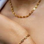 Cadena Gucci joyeria en oro, oro laminado Leyfina -- accesorio elegante coleccion Leyfina